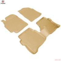 Коврики салона Norplast бежевые для Nissan Primera (2001-2007) № NPL-Po-61-50-B