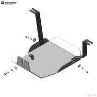 Защита заднего дифференциала для Hyundai Tucson (2021-2025) № 340903