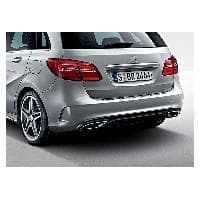 Спойлер заднего бампера AMG (без активной системы облегчения паркования с Parktronic) оригинальный для Mercedes B-Class (2018-2025) № A2468803800