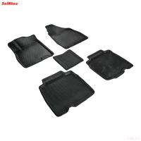 Коврики салона Eva 3D "сота" для Jetour X90 Plus (2021-2025) № 99191