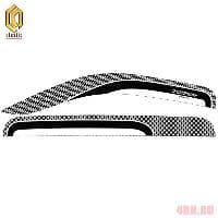 Дефлекторы окон серия "Art" графит для Nissan Pathfinder (2005-2010) № 2010031604250