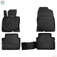 Коврики салона оригинальные для Mazda CX-5 (2017-2025) № 8300-77-1076