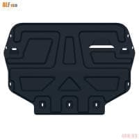 Защита двигателя и КПП (алюминиевый подрамник) для Skoda Yeti (2009-2017) № ALF-20.16 AL 4