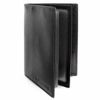 Обложка для авто-документов кожаная черная (с логотипом Lexus)№ OT110-0350L