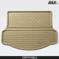 Коврик в багажник Sotra Liner 3D Lux для Lexus NX (2014-2021) бежевый № ST 72-00041