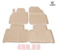 Коврики салона Norplast бежевые для Renault Scenic (2010-2015) № NPL-Po-69-63-B