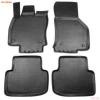 Коврики салона для Skoda Octavia A7 (2013-2020) кроме авто с акустической системой Kanton № 4503505AM