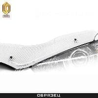 Дефлектор капота CA Plastic шелкография белый для Ford Mondeo (2010-2014) № 2010010408145