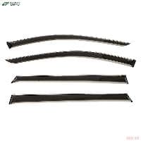 Дефлекторы окон для DongFeng 580 (2019-2025) с хромированным молдингом № D30319CR