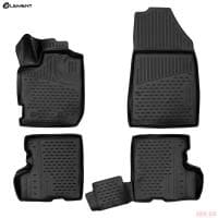 Коврики 3D салона для Renault Duster (2021-2025) № ELEMENT3DA0N202210k