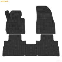 Коврики салона 3D EVA ромб резиновые для Exeed RX (2023-2025) с черным кантом № 9260020101