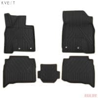 Коврики в салон 3D Kvest для Toyota Land Cruiser 200 (2015-2021) серые № KVESTTYT00001Kg2