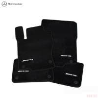 Коврики салона текстильные оригинальные для Mercedes GLE-Class (W166) (2015-2018) с логотипом AMG № A16668059039F87