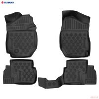 Коврики 3D салона оригинальные для Suzuki Jimny (JB64) (2018-2025) № 990NF-78R61-000