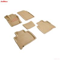 Коврики салона 3D текстильные для Tank 500 (2022-2025) бежевые № 99570