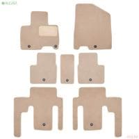 Коврики салона текстильные Premium для Kia Carnival Prestige (2021-2025) 7 шт. бежевые № KLEVER0402506922112kh