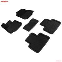 Коврики салона Eva 3D "соты" для Toyota RAV4 (XA50) (2019-2025) АКПП № 95175