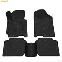 Коврики салона 3D EVA ромб резиновые для Hyundai Elantra (2011-2015) с черным кантом № 9220015201