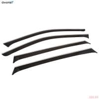 Дефлекторы окон Chromex для BMW X5 (Е70) (2007-2013) с хромированным молдингом № CHROMEX.63011