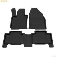 Коврики салона Rezkon резиновые для Toyota RAV4 (2006-2012) № 1034035100
