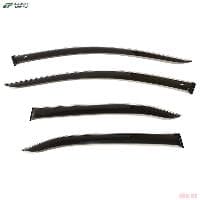 Дефлекторы боковых окон Cobra для Toyota Camry седан (2006-2011) с хромированным молдингом № T20706CR