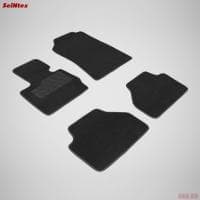 Коврики салона Lux текстильные для BMW X3 (F25) (2010-2017) № 85229