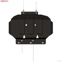 Защита двигателя для Nissan Navara (D40) (2005-2015) № 15.0757 V1