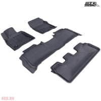 Коврики салона Sotra Liner 3D Lux серые для Toyota Land Cruiser 200 (2007-2011) 3 ряда № ST 74-00330