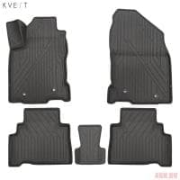 Коврики в салон 3D Kvest для Lexus NX (2014-2021) серые № KVESTLEX00003Kg1