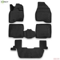 Коврики 3D салона для Ford Explorer (2015-2019) 5 шт. № FORMAT.3D1676210k