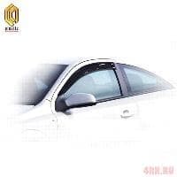 Дефлекторы окон CA Plastic Classic полупрозрачные для Opel Astra H (2004-2011) № 2010030301433
