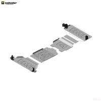 Защита переднего дифференциала, картера, КПП, радиатора и раздаточной коробки для Dodge Ram 1500 (2018-2025) (без системы активного спойлера) № 32909