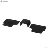 Коврики салона задние текстильные Exclusive оригинальные для Mercedes B-Class (W247) (2018-2025) № A24768089049K26