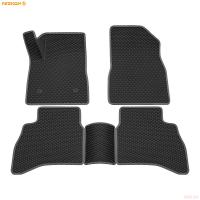 Коврики салона 3D EVA Ромб резиновые для Chevrolet TrailBlazer (2020-2025) с серым кантом № 9212060102