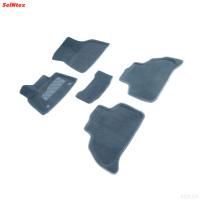 Коврики салона 3D текстильные для BMW X5 (G05) (2018-2025) серые № 98149