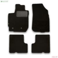 Коврики салона Klever текстильные Standart для Nissan Terrano (2014-2022) с ручкой для дистанц. откр. лючка бензоб. № KLEVER02365701210kh