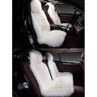 Комплект накидок из натурального меха (длинный ворс, из кусков класс В) № KOMPD025B
