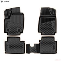 Коврики салона 3D для Lada (ВАЗ) Niva Legend (2021-2025) с бежевым кантом № KANT.ELEM3DAN0456210k.bg