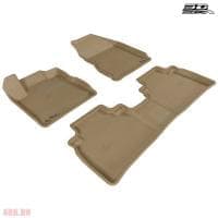 Коврики салона Sotra Liner 3D Lux бежевые для Nissan Murano (2009-2014) № ST 74-00398