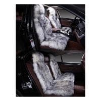 Комплект накидок из натурального меха  (длинный ворс, класс А) № KOMPD