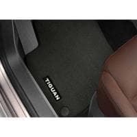 Коврики салона текстильные оригинальные Premium для Volkswagen Tiguan (2011-2016) № 5N1061270P WGK