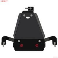 Защита редуктора для Volkswagen Teramont (2018-2025) № 26.3766