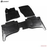 Коврики салона Element 3D для Volkswagen Touareg (2010-2018) 2-х зонный климат-контроль № NLC.3D.51.31.210k