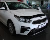 Дефлектор капота для Kia Cerato (2018-2025) № SKICER1812