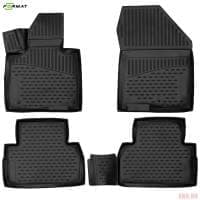 Коврики 3D салона для Hyundai Santa Fe (2018-2020) № FORMAT.3D01995210