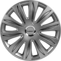 Колпаки колесные MICHELIN 16", "42 Нардо Про", хромированное кольцо, серебристые, 4 шт. № 300248