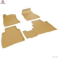 Коврики салона Norplast 3D бежевые для Nissan Tiida (2004-2014) № NPA11-C61-630-B