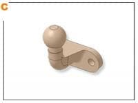 Фаркоп Aragon усиленный для Nissan Navara D40 (с бампером) (2005-2015) № E4404CC