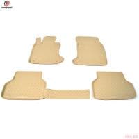 Коврики салона Norplast для BMW 5-Серия (Е60) седан (2003-2010) бежевые № NPL-Po-07-03-B