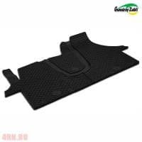 Коврики салона Gumarny Zubri резиновые для Volkswagen Transporter T5 (2003-2009) № ST 32-00385